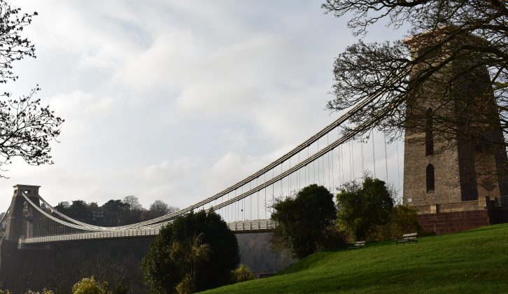 The iconic Clifton Suspension Bridge is another of Isambard Kingdom Brunel's triumphs, although it was completed after his death