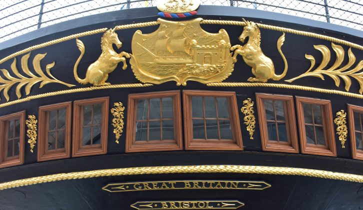 While I was in Bristol, it would have been a shame to miss out on seeing Brunel's SS Great Britain