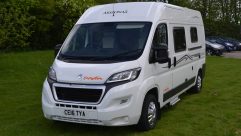 The Devon Arizona van conversion that we tested is based on a Peugeot Boxer, and the cab boasts a stereo and cruise control