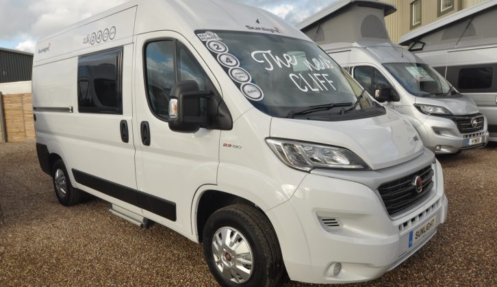 2019's Sunlight Cliff 540 has had a spruce up, and there are plenty of options that you can add to the basic 'van spec