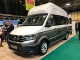 The much-anticipated new Grand California is based on a Volkswagen Crafter, rather than the traditional Transporter