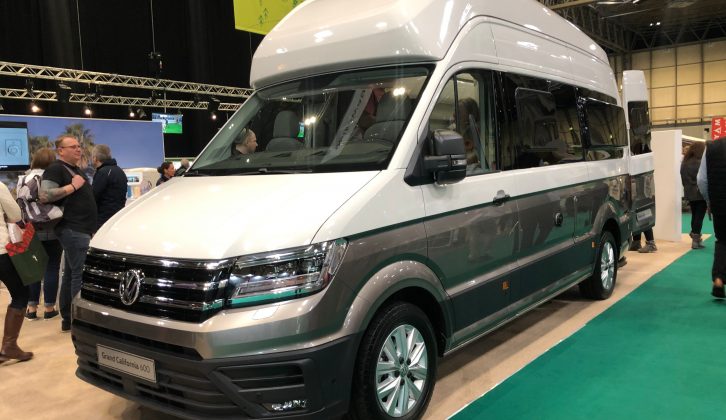 The much-anticipated new Grand California is based on a Volkswagen Crafter, rather than the traditional Transporter