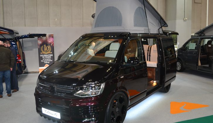 Rolling Homes marked its 10th anniversary with a one-off luxury VW T6 conversion