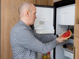 The 142-litre fridge located on the nearside should offer more than enough fresh-food storage if there are just the two of you