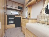 The Picasso offers a practical two-berth layout with distinctive upgraded upholstery to give an added air of luxury