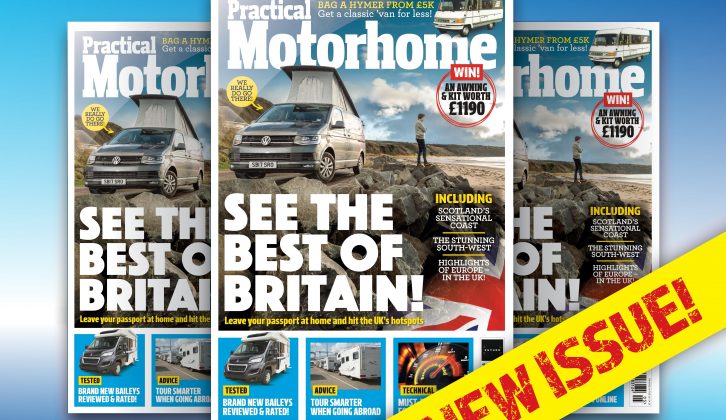 The latest issue of Practical Motorhome is on sale now!