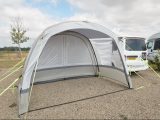 An extension option for the front of the Cocoon Breeze offers more storage space and shelter
