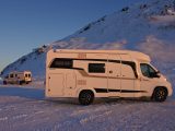 German manufacturer Hobby were cold weather testing its Optima Ontour Edition of motorhomes and Vantana Ontour van conversions in Norway
