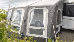 This superior quality awning is designed for longer stays