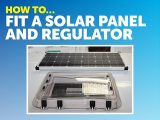 Read our step-by-step guide to fitting a solar panel and regulator to your 'van