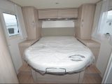 The island bed has all of the usual comforts, from the Bultex mattress to easy access and good storage nearby