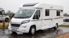 The four-berth Bailey Advance 76-2T felt snug and cosy even in stormy conditions