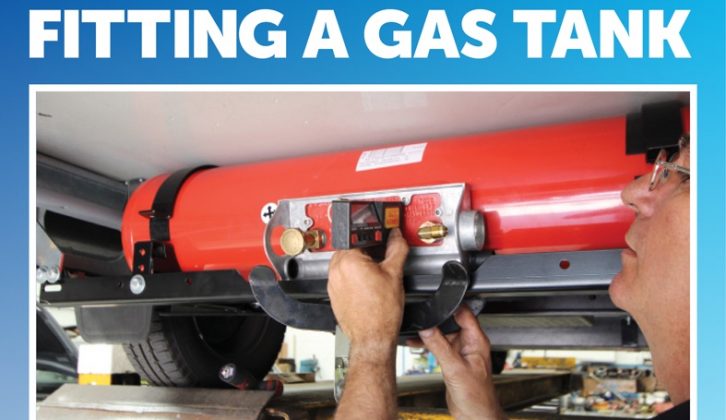 Think about convenience and cost when deciding whether to fit a gas tank or sticking with exchange cylinders
