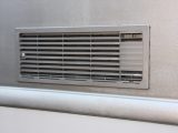 Absorption fridges require ventilation apertures in the side wall of a motorhome