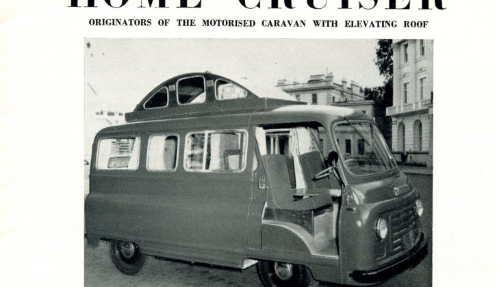 Campervans really took off with the advent of lightweight commercial vans