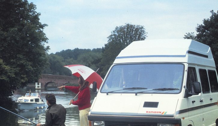 Renault was another brand gaining ground in the 1980s, making an ideal conversion such as this Holdsworth with GRP high-top
