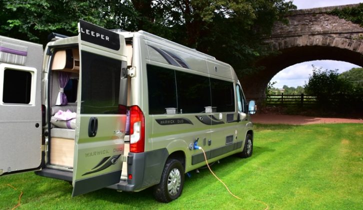 These days, modern campervans, such as this model by Auto-Sleepers, are bigger, better and more luxurious than ever