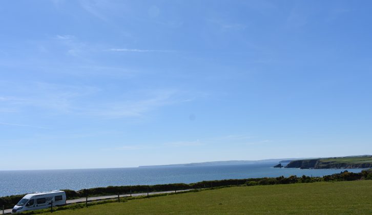 We had great weather for our tour of the Copper Coast, which has stunning viewpoints over the cliffs