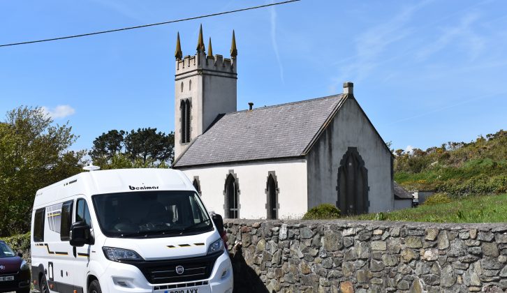 We stopped in at the Geopark Visitor Centre, which is housed in a church in Bunmahon and has a pleasant café