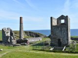 The remains of Tankardstown mining complex on the Copper Coast