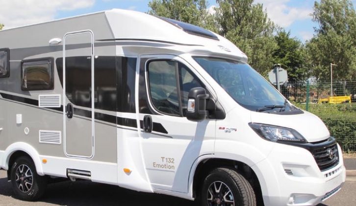 The T132 is the smallest of Carado's low-profile coachbuilts in the 'T' range