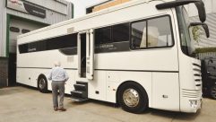 The Centurion is the Elphicks' fourth Concorde motorhome