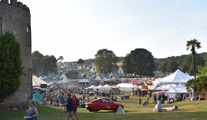 The grounds of Port Eliot Estate provided the perfect backdrop for this bustling, eclectic festival