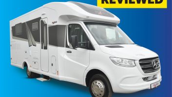Much like its sister model, which won its class in our Motorhome of the Year awards, the M-Line T7400 QD is classy inside and out