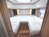 The super-comfortable rear beds are larger than you're likely to find in most motorhomes