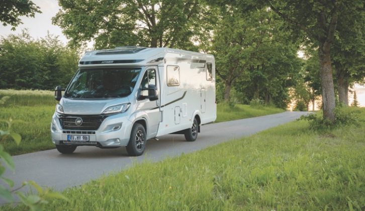 Our pick, the Hymer Exsis-t 580 is built on the original Fiat frame, rather than a Fiat/Al-Ko chassis, making it lighter in weight