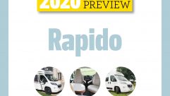 Major changes for Rapido's 2020 season include a new Mercedes-based A-class line-up, additional models across the ranges, and some smart innovations