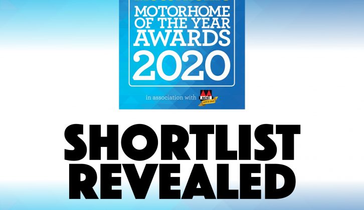 Read on to find out what 'vans and accessories made it to the shortlist of our 2020 Motorhome of the Year Awards