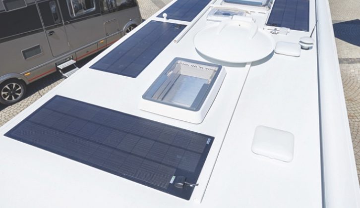 Focusing on energy efficiency, standard-fit solar panels can be upgraded as a cost option on the Flair 920LW