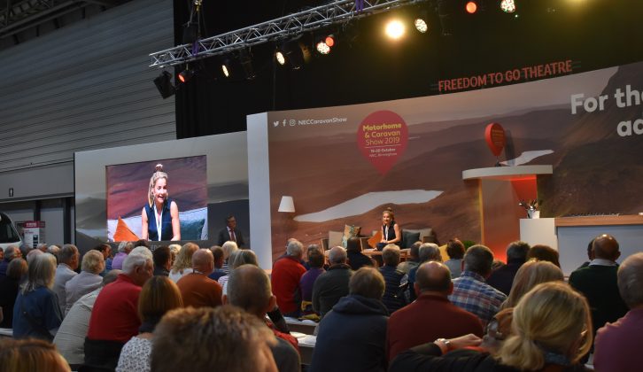 The Freedom To Go Theatre has a packed line-up all week, compered by Rowland Rivron, and one of our highlights was the Q&A with Helen Skelton
