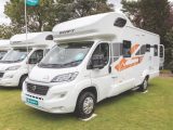 Our Pick: The Swift Edge 486, and the remainder of the line-up, will certainly stand out when you are on site, with bright orange graphics on a smart white exterior, likely to appeal particularly to younger buyers