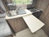 Main kitchen benefits from slide-out worktop extension
