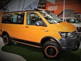 This eye-catching addition to Rolling Homes' offering is based on a four-wheel drive VW T6