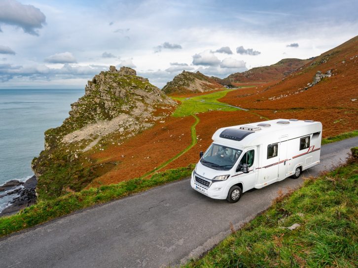 The impressive granite tors and vibrant autumn colours of Valley of Rocks were spectacular