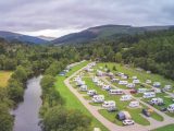 Immervoulin Caravan & Camping Park in Loch Lomond and The Trossachs National Park