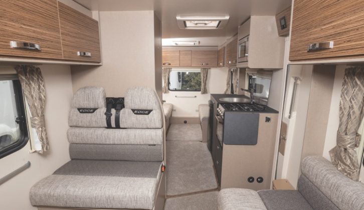 You get no fewer than six belted travel seats in total in this family-friendly 'van