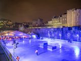 Skate back in time on the Tower of London's dry moat...