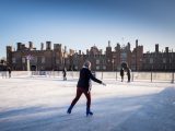 ... or against the stunning backdrop of Hampton Court Palace
