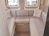Adaptable seating in rear lounge offers more choice