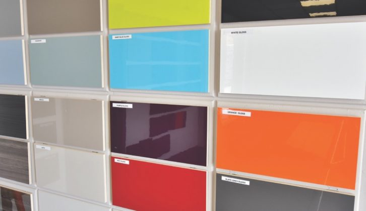 Colour chart makes it easier to select your furniture finish