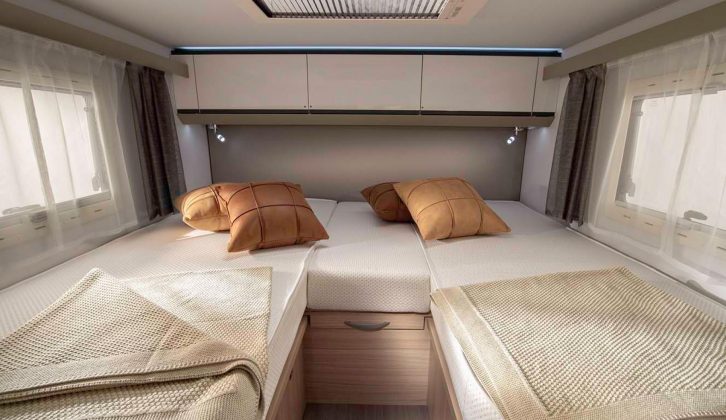 You'll sleep in complete comfort in the Compact Plus