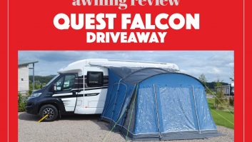 Read our full review of the Quest Falcon Driveaway awning
