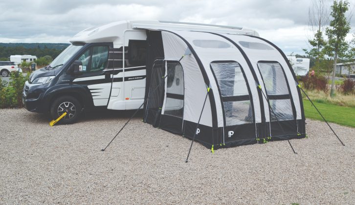 This awning is a great option for those that want plenty of extra space once they pitch up on site for longer stays