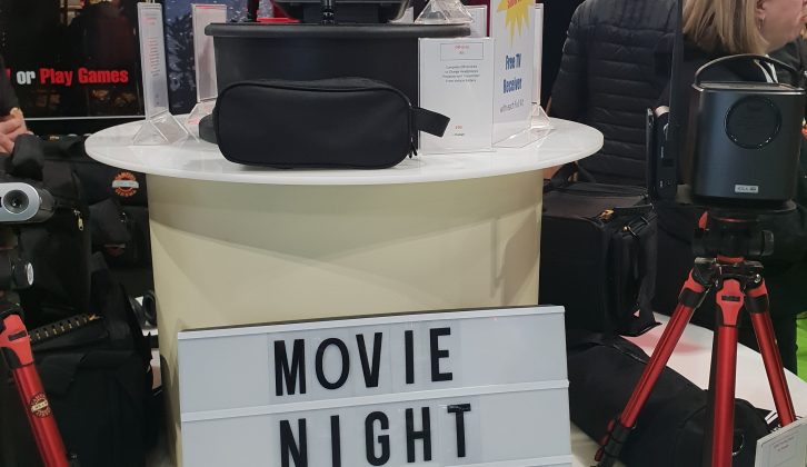 Check out the Camping Cinema in Hall 2 for motorhome movie night inspiration