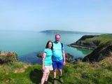 Sam Johnson on the Pembrokeshire Coast Path