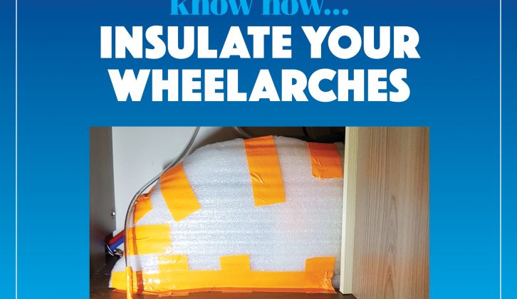 Help to keep out the cold by insulating your wheel arches in this easy DIY project